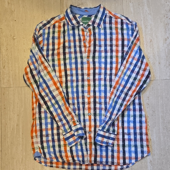 Tommy Bahama Other - Tommy Bahama Multi-Color Paisley Print Stylish Button-Down Shirt